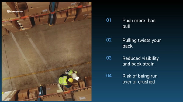 Push or Pull: Safe Materials Handling – Video - SafetyNow
