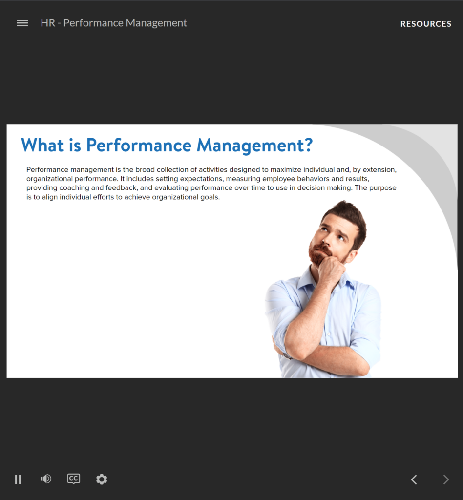 Performance Management - HR Course - SafetyNow