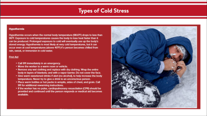 Cold Stress - Municipalities - Image 4