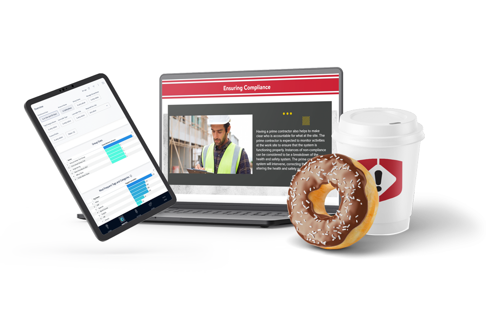 SafetyNow screens and donuts