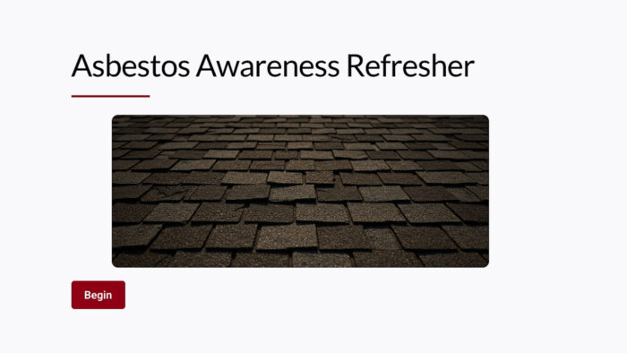 Asbestos Awareness for Roofers – Working Near Asbestos - Refresher - Image 3