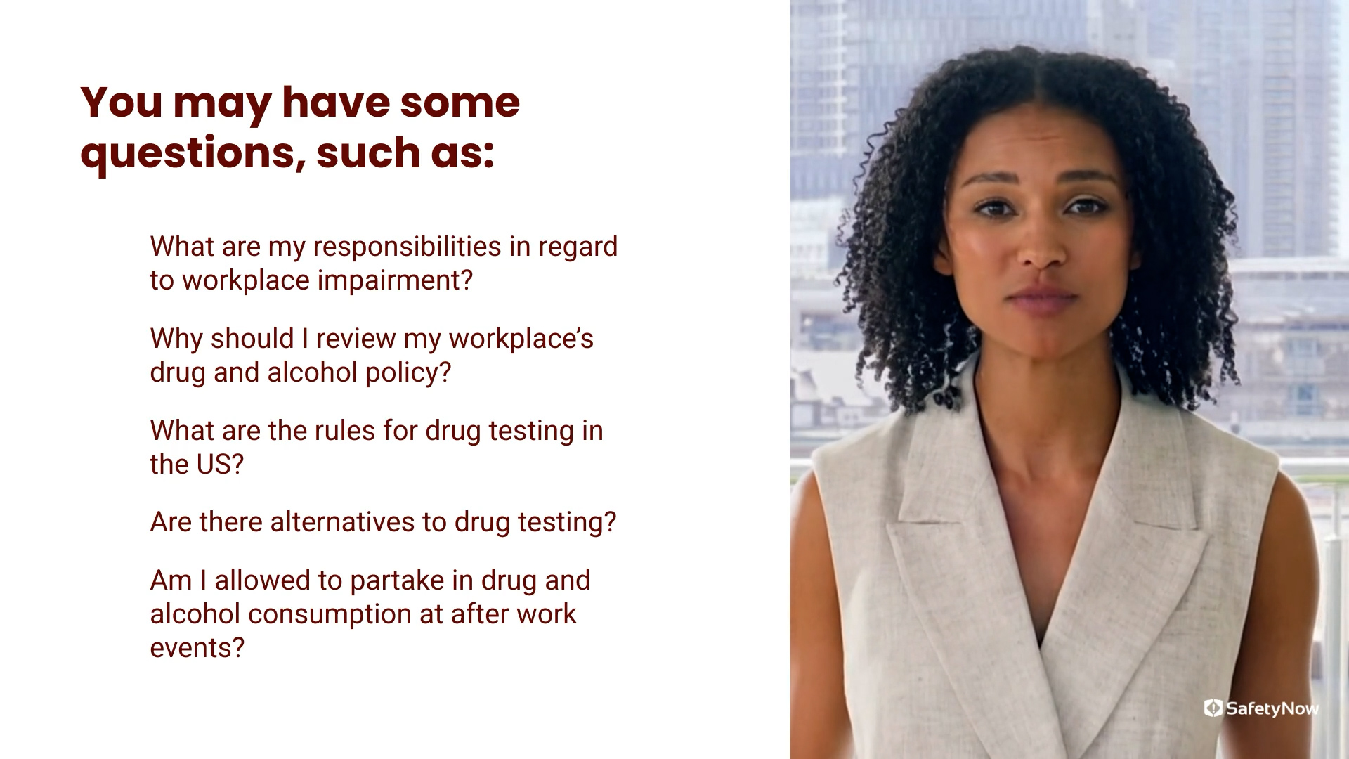 ESSENTIAL 29: Drug and Alcohol-Free Workplace - USA - Image 2