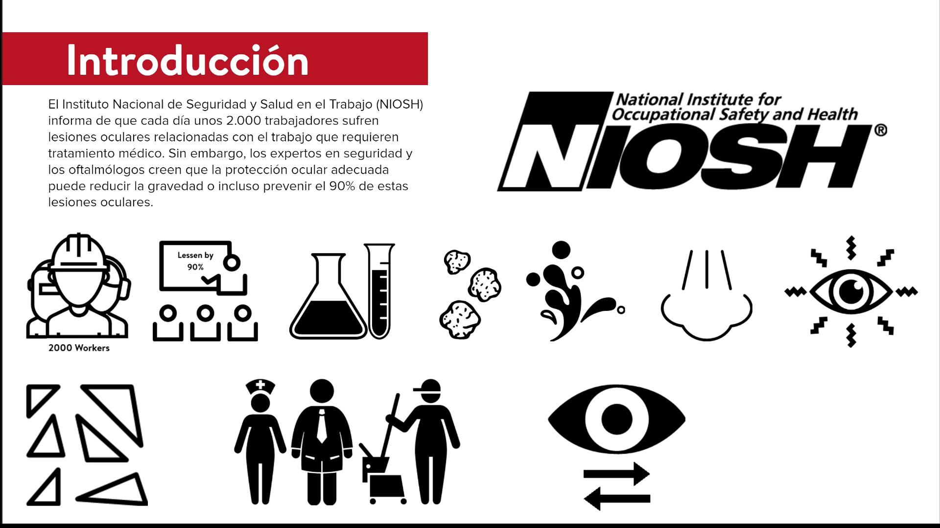 PPE: Eye Protection - Spanish - Image 2