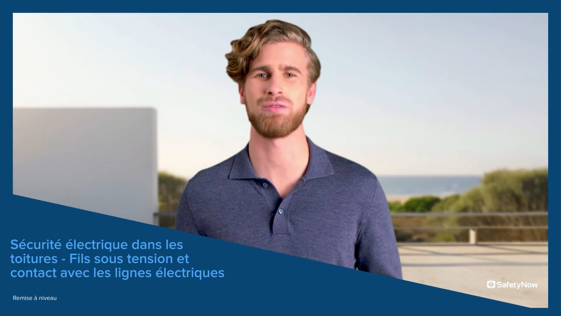 Electrical Safety for Roofing – Live Wires & Power Line Contact - Refresher - French - Image 3