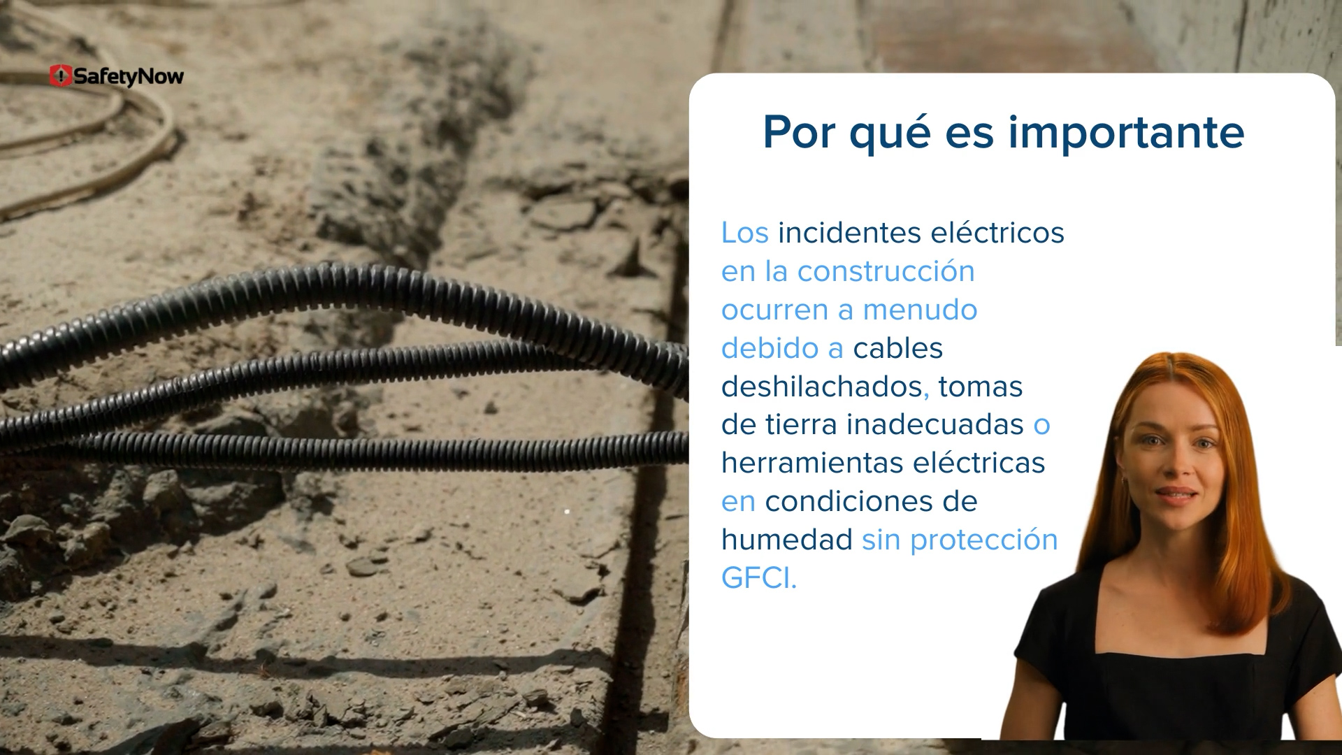 Electrical Safety for Roofing – Use of Electrically Powered Equipment - Refresher - Spanish - Image 4