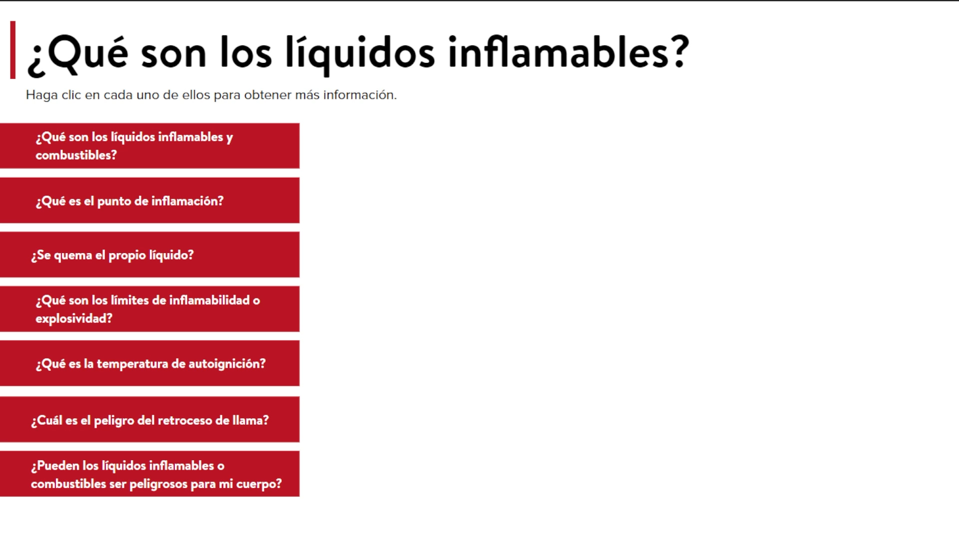 Flammable Liquid Safety - Spanish - Image 5