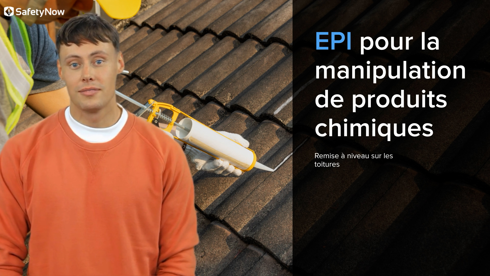 HazCom for Roofers - PPE for Handling Chemicals – Refresher - French - Image 3