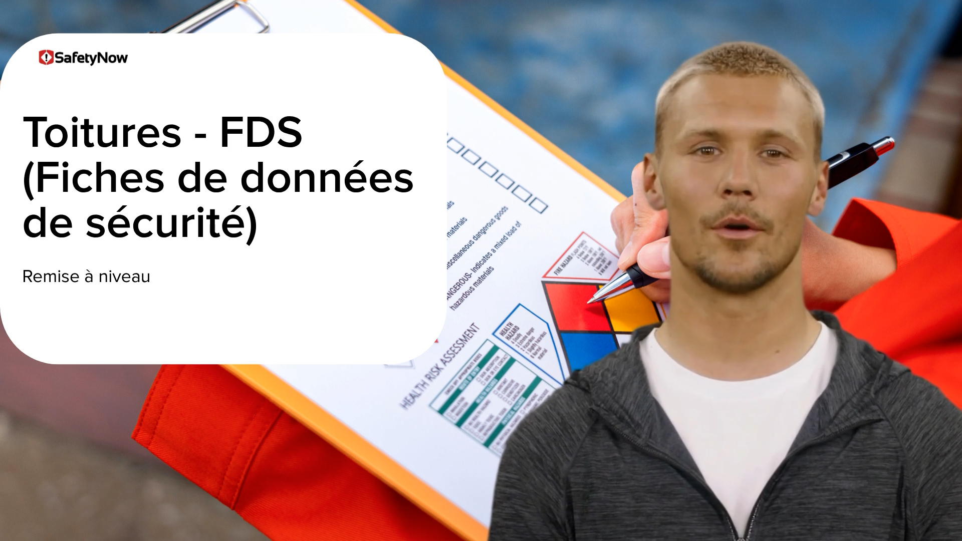 Hazcom SDS (Safety Data Sheets) for Roofers - Refresher - French - Image 3