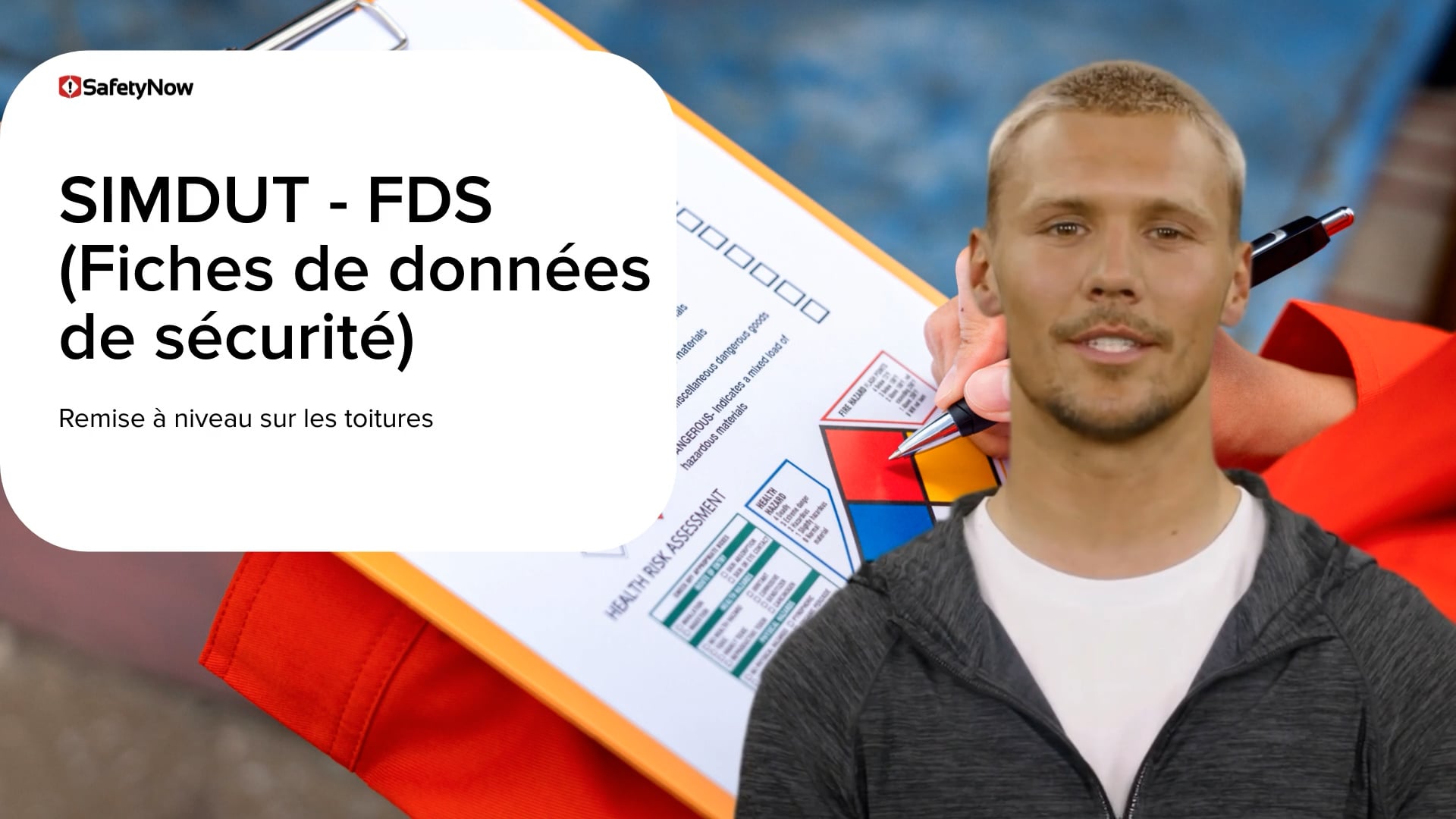 WHMIS for Roofers – SDS - Refresher - French - Image 3