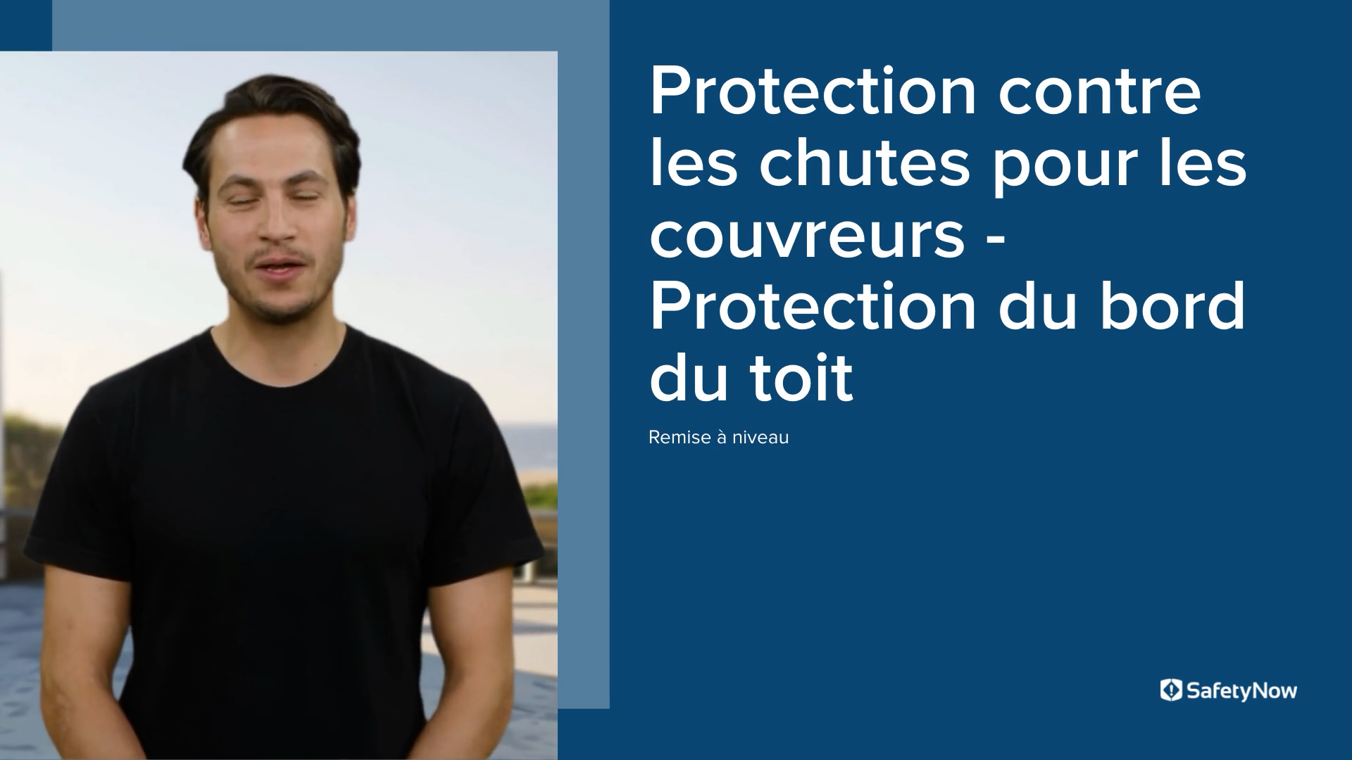 Fall Protection for Roofers – Roof Edge Protection - Refresher - French - Image 3