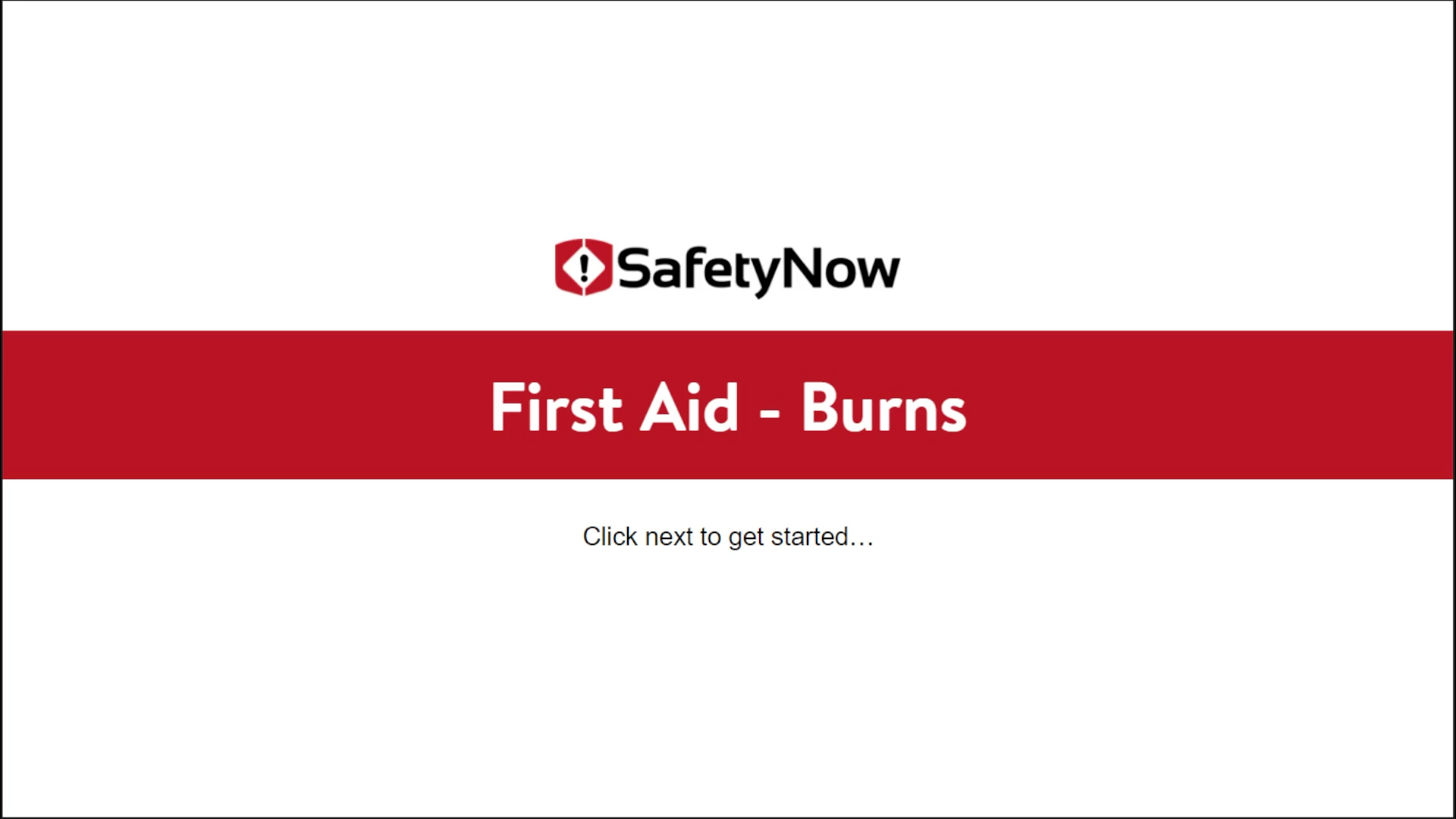 First Aid: Burns - Image 2