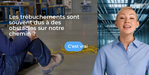Hazard Refresher - Slips, Trips & Falls - Video (French Version) - Image 2