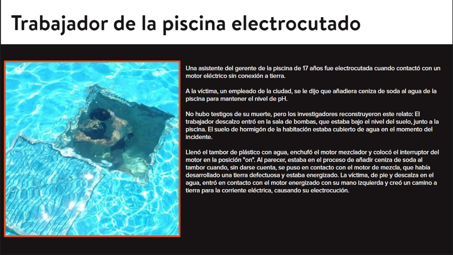 Electrical Safety - Spanish - Image 3