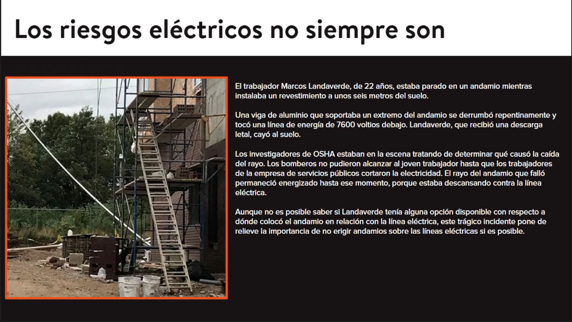 Electrical Safety - Spanish - Image 4