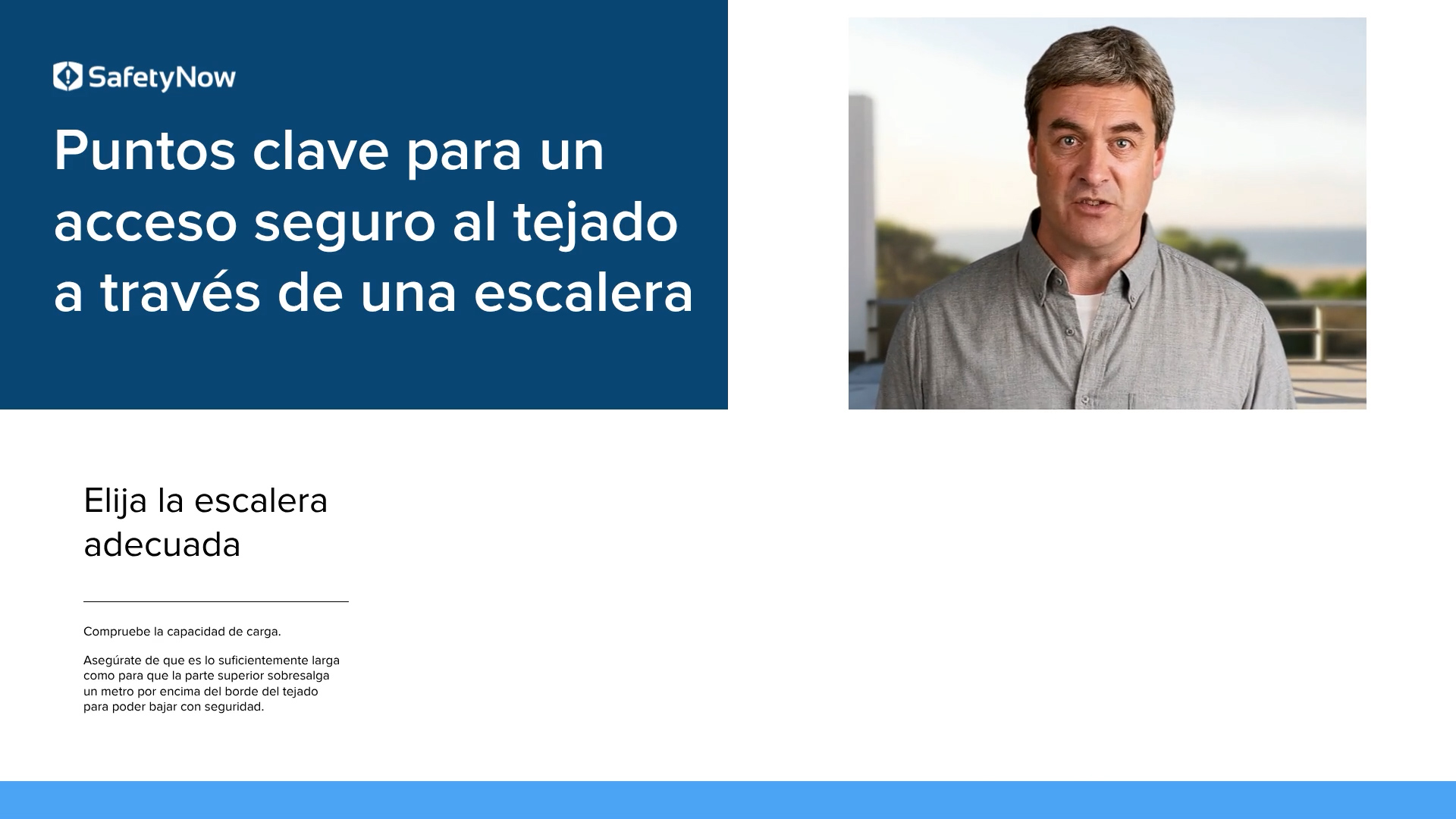 Ladder Roof Access - Refresher - Spanish - Image 4