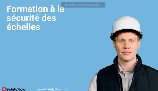 Ladder Safety Training - Video (French Version)