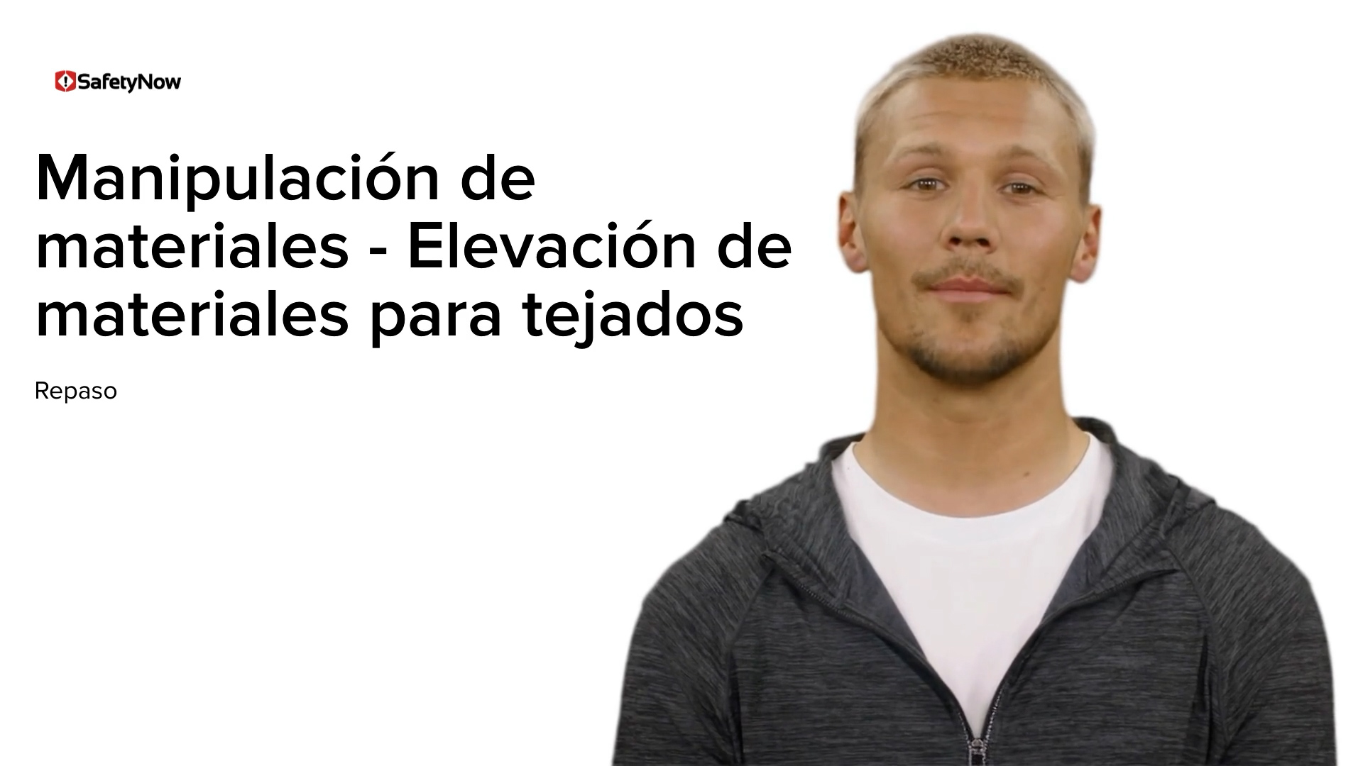 Materials Handling – Lifting for Roofing Materials - Refresher - Spanish - Image 2