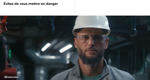 Nine Basic Construction Safety Rules – Video (French Version) - Image 2