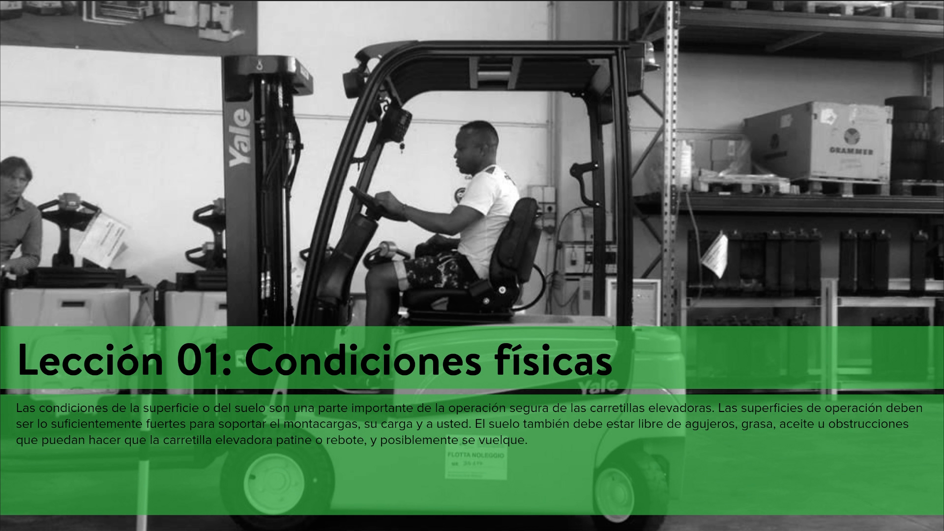 Powered Industrial Trucks Part 4 - Workplace Hazards & Hazard Prevention - Spanish - Image 4