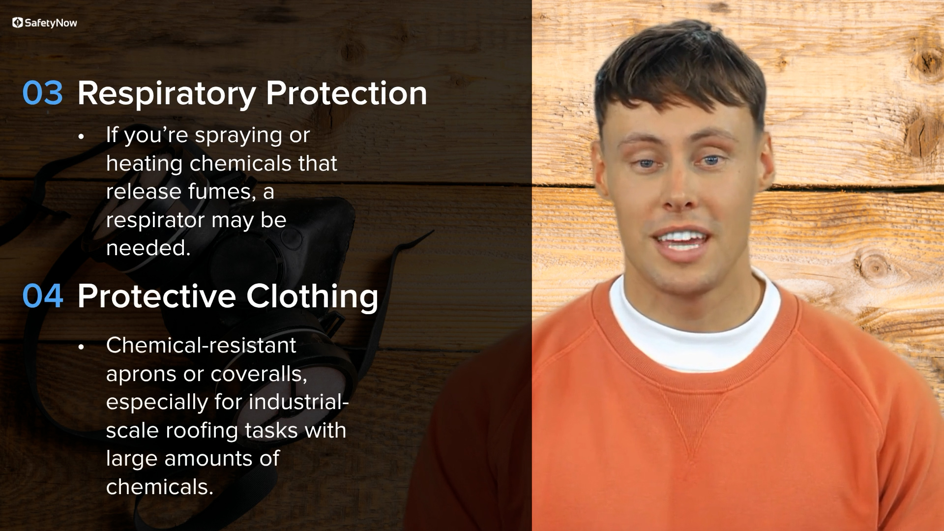HazCom for Roofers - PPE for Handling Chemicals – Refresher - Image 4