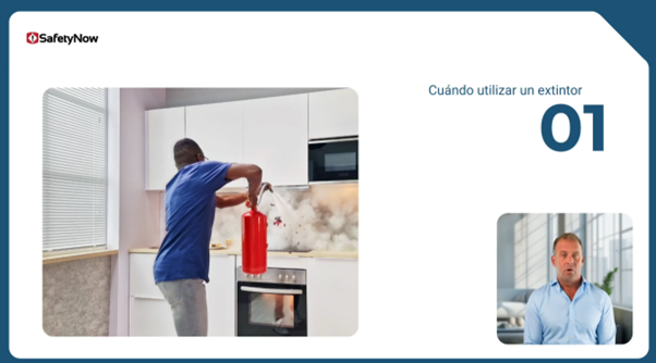 Portable Fire Extinguishers - Video (Spanish Version) - Image 3
