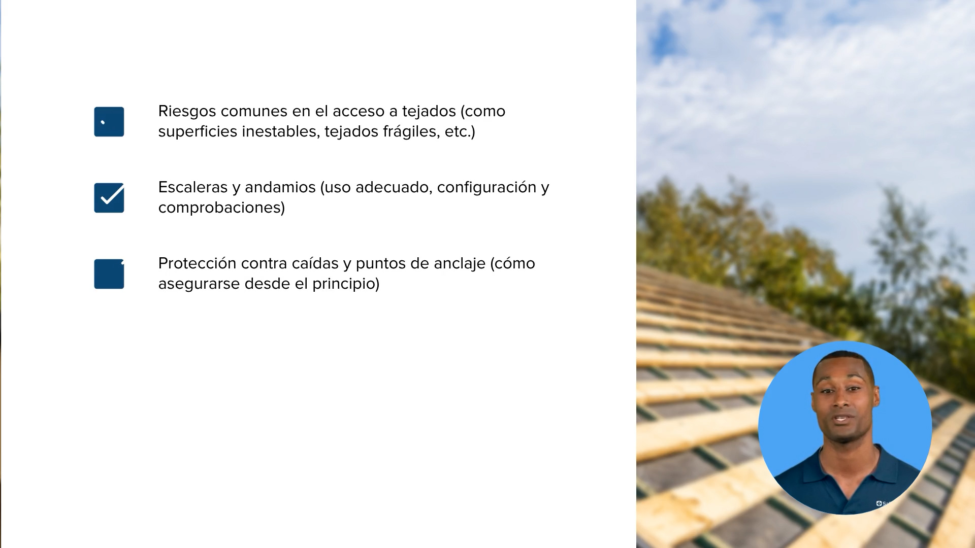 Roof Access Safety Training - Spanish - Image 3