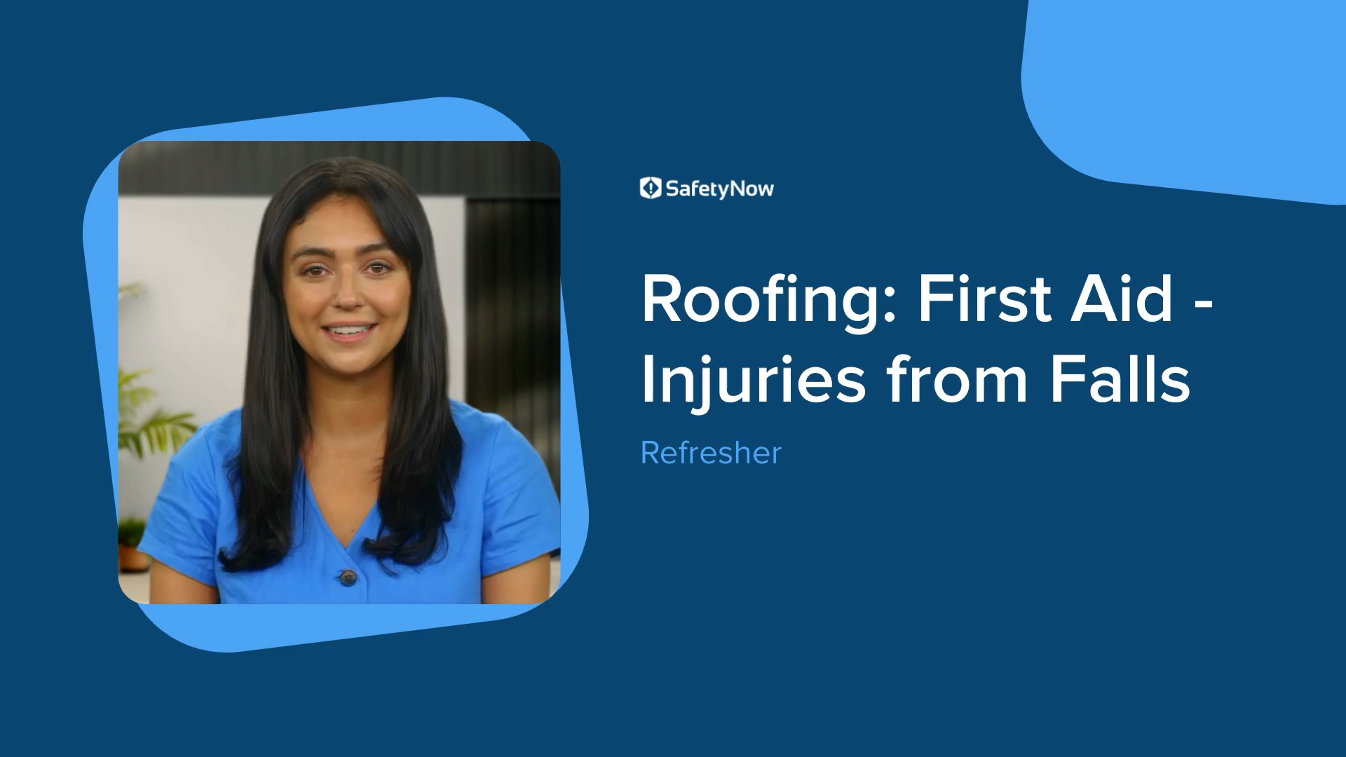 First Aid – Injuries from Falls for Roofers - Refresher - Image 3