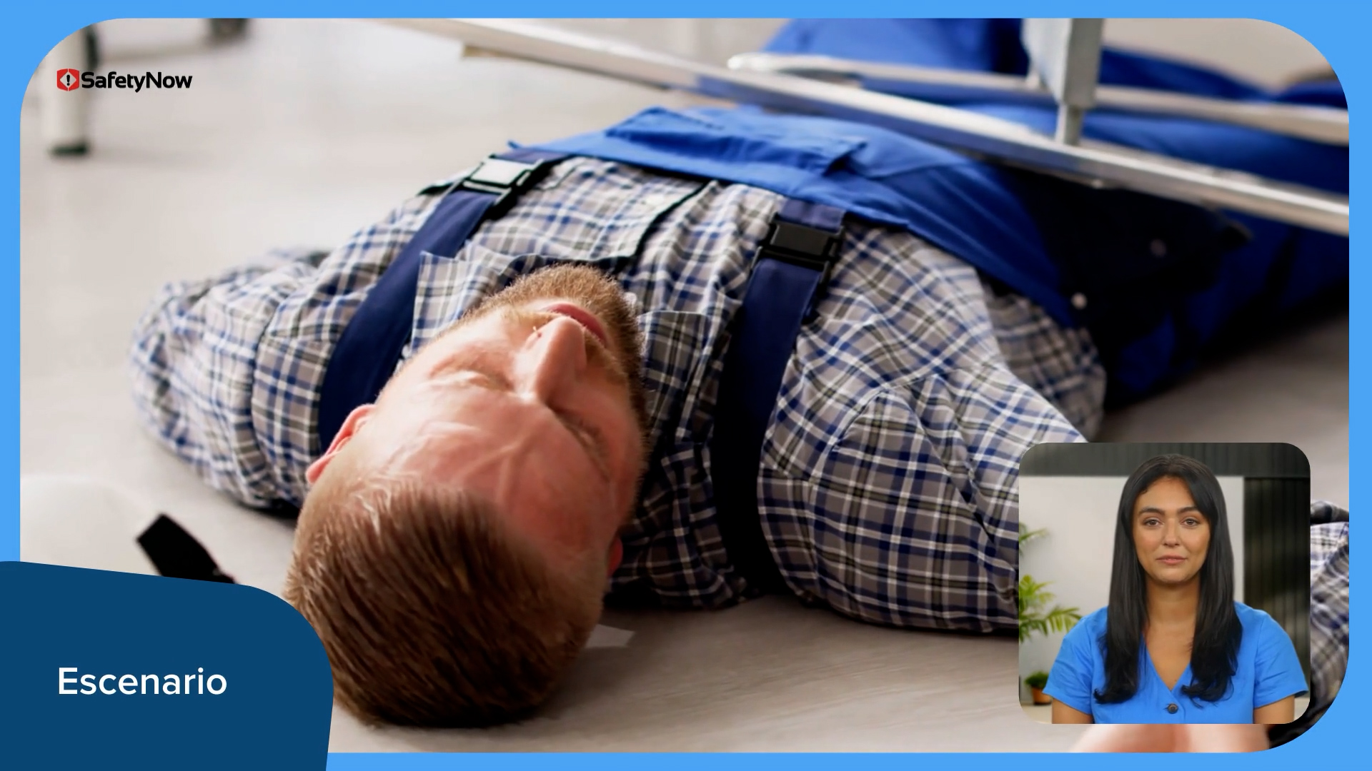 First Aid – Injuries from Falls for Roofers - Refresher - Spanish - Image 4