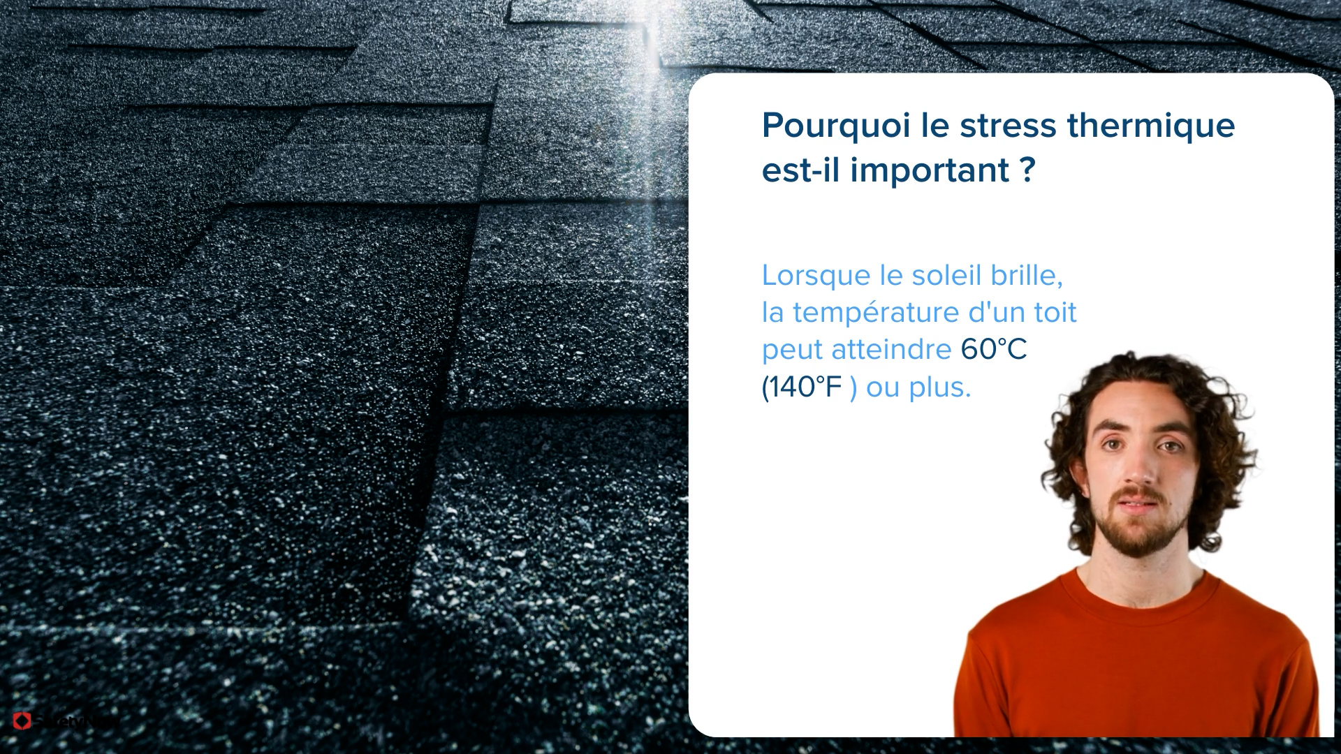 Heat Stress for Roofers - Refresher - French - Image 2