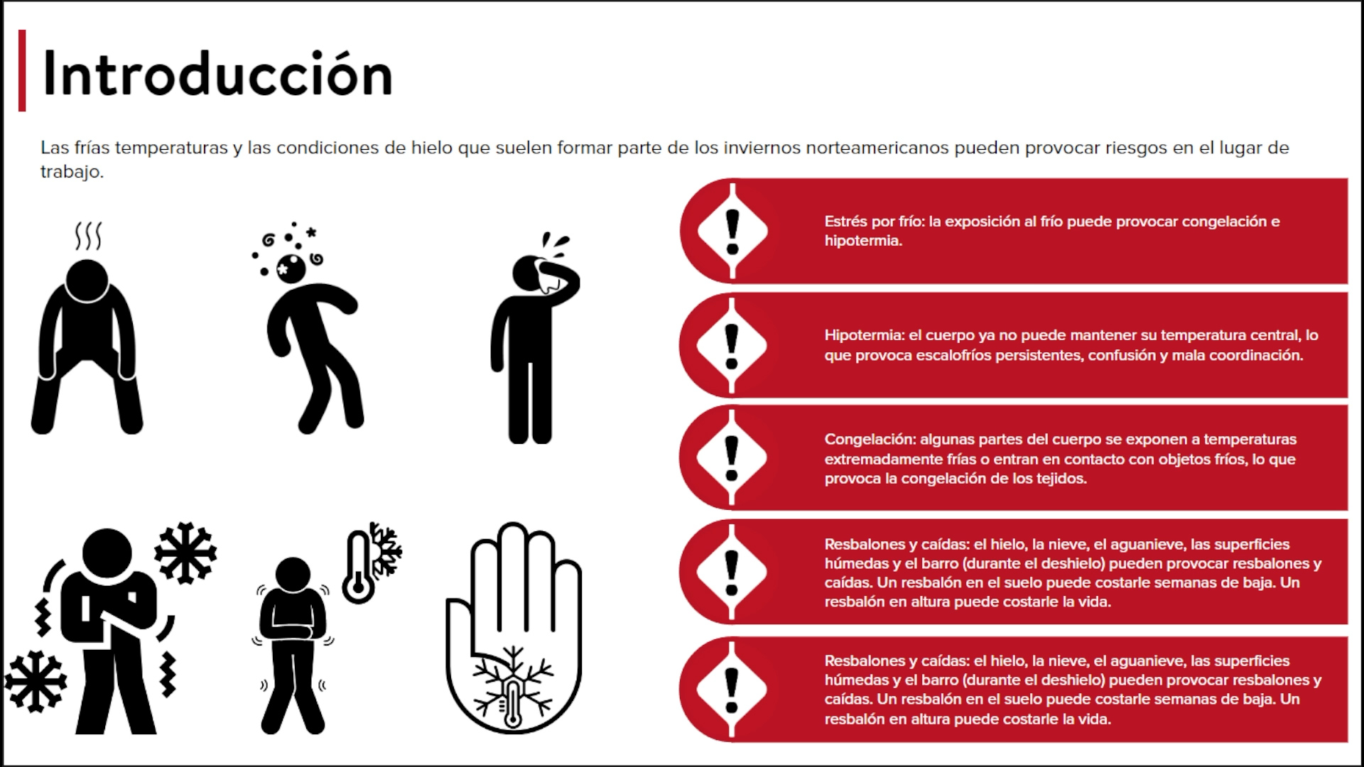 Seasonal Safety - Winter - Spanish - Image 3