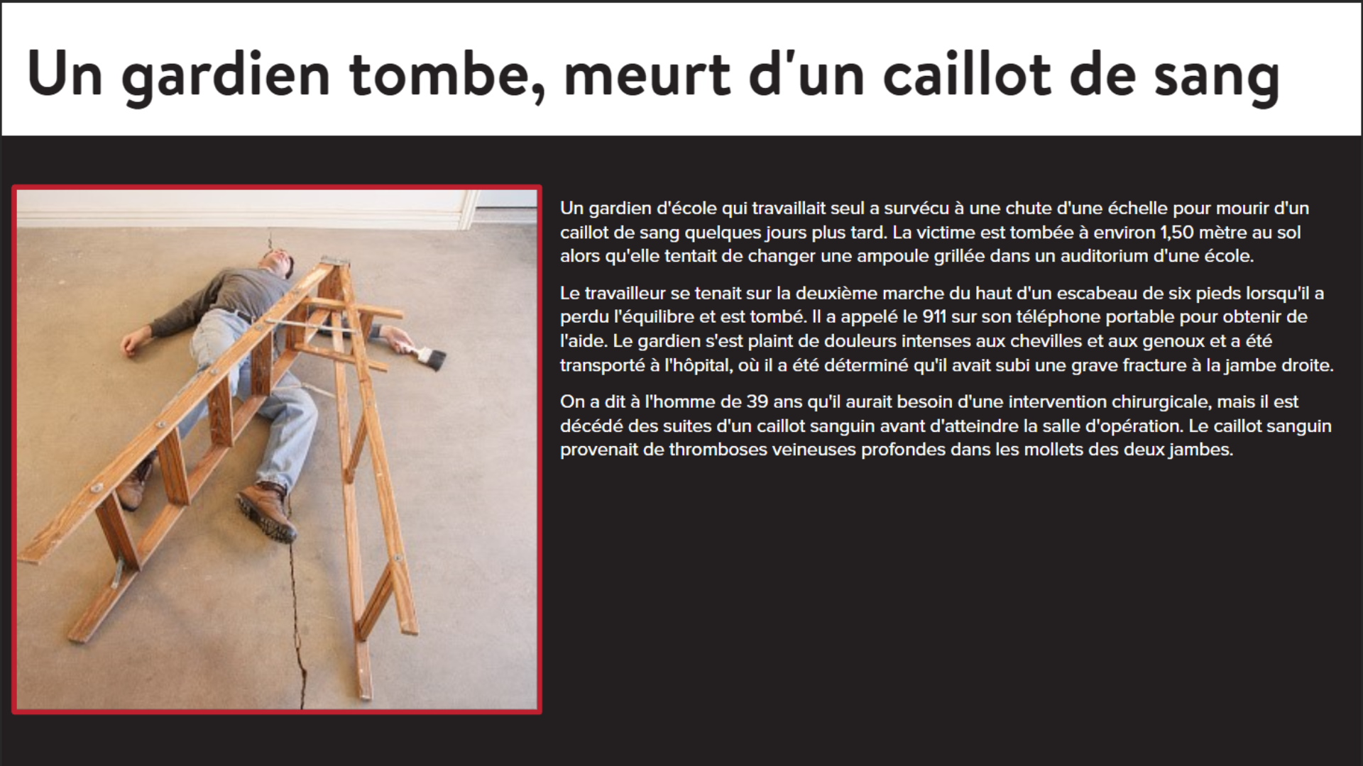 Ladder Safety (French) - Image 4