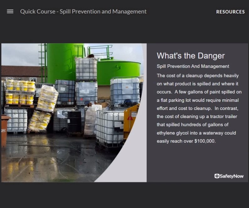 Spill Prevention and Management - Quick Course - Image 4