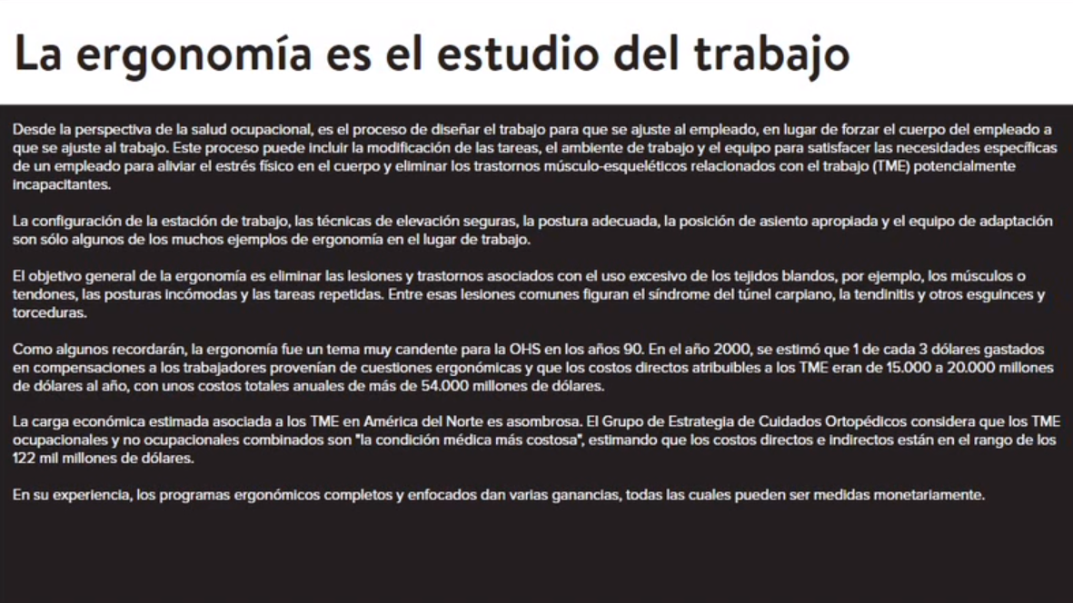 SPANISH: Office Ergonomics - Image 4