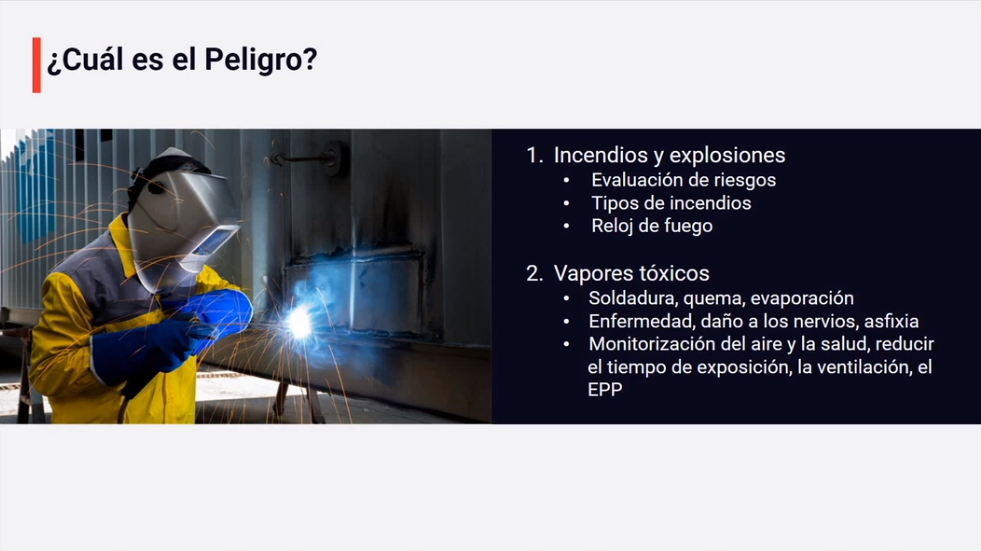 Hot Work Safety - Quick Course (Spanish) - Image 4