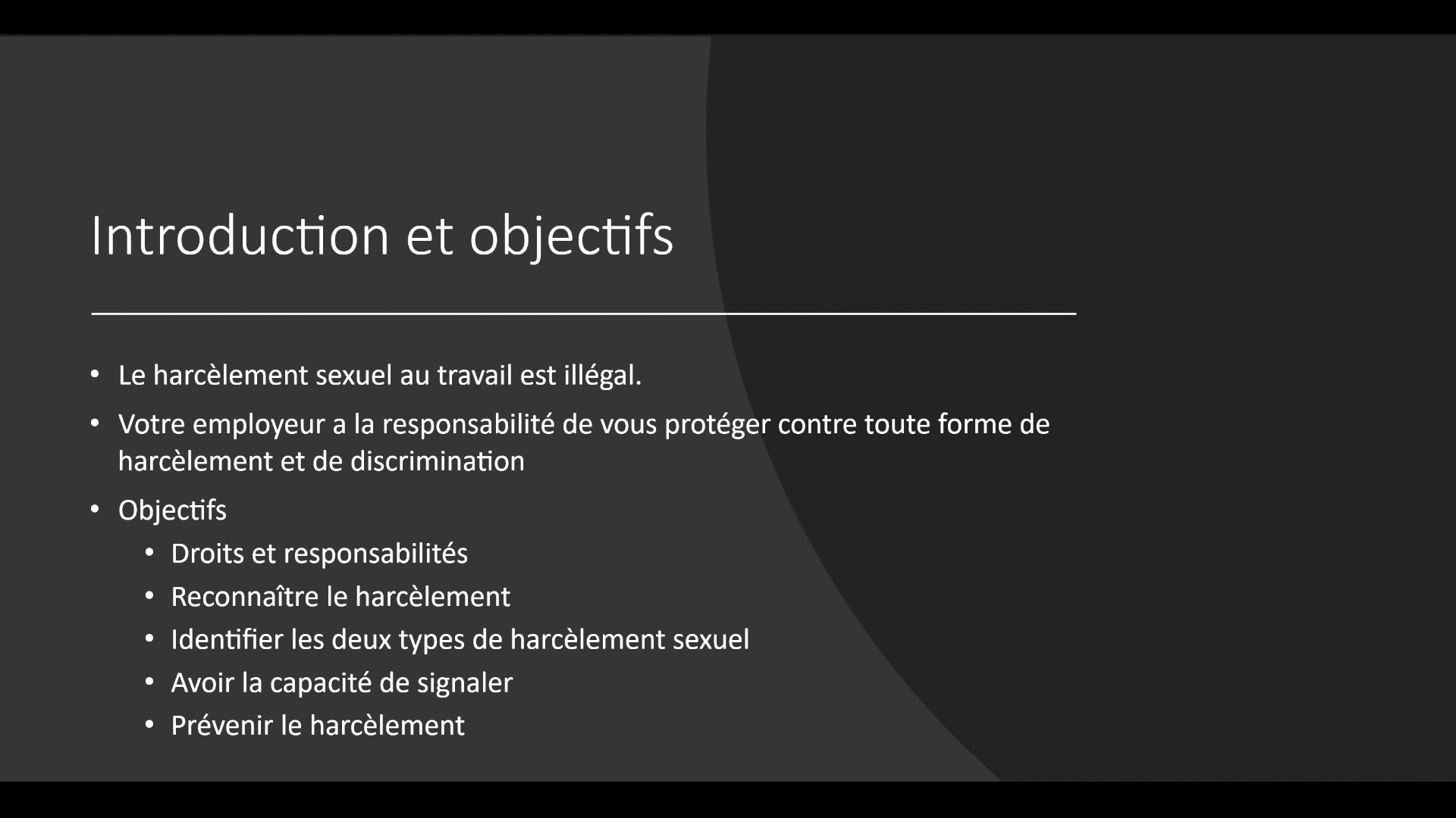 Sexual Harassment Prevention for Managers (French) - Image 2
