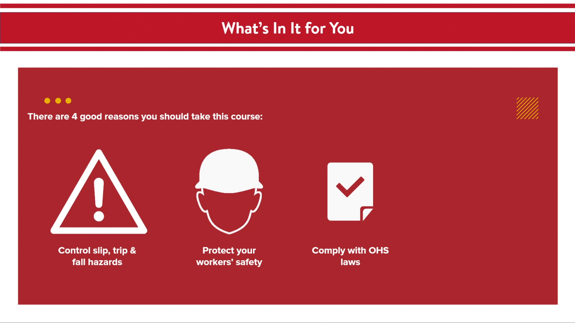 Slips Trips & Falls - Horizontal Fall Protection for Managers and Supervisors - Image 2
