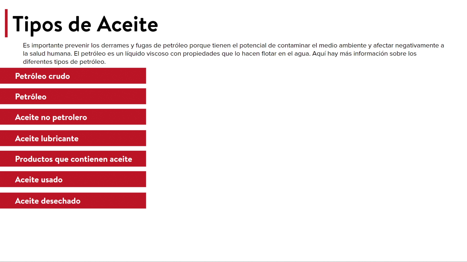 Spill Prevention, Control, and Countermeasure Plan - Spanish - Image 4