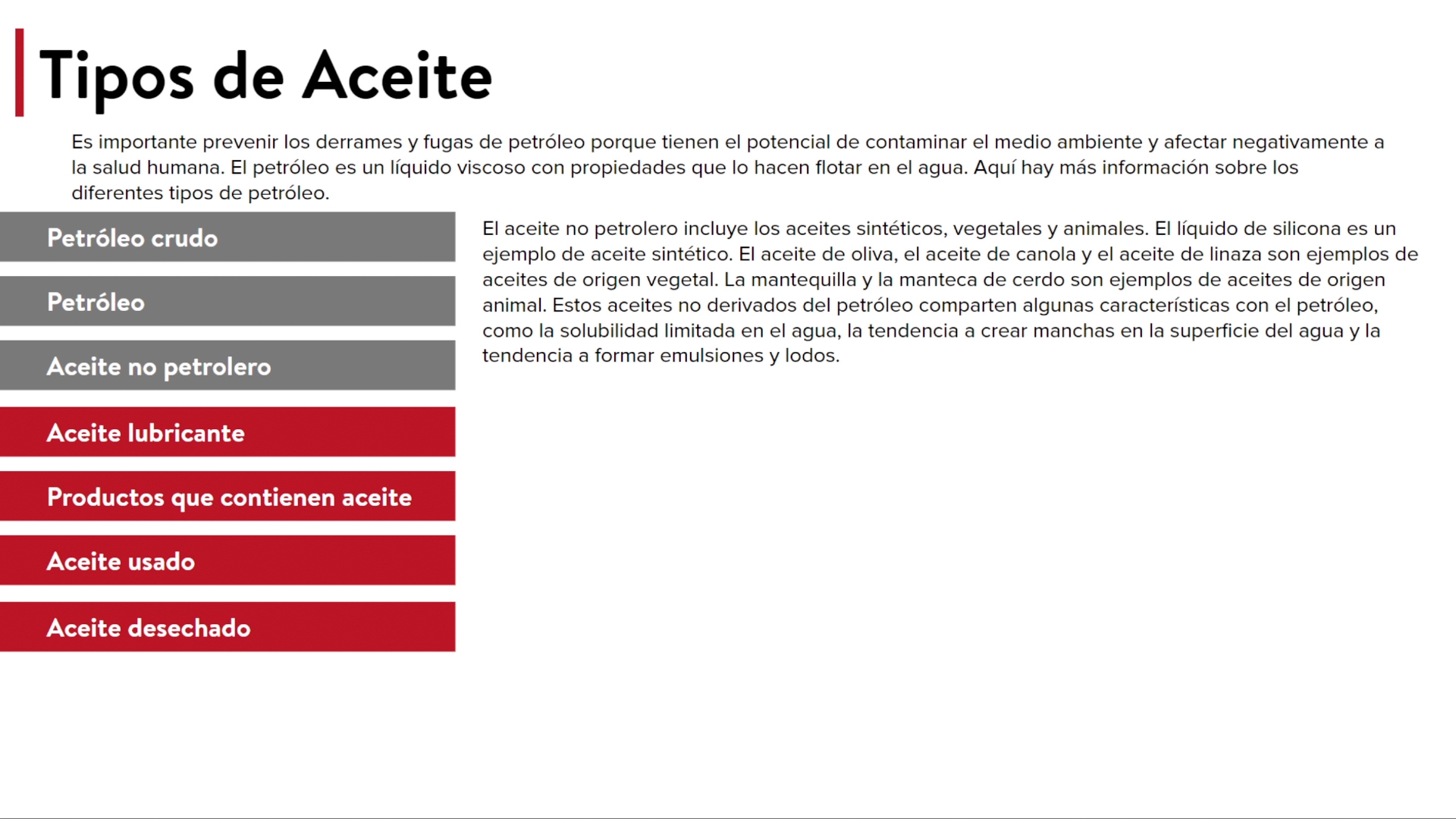 Spill Prevention, Control, and Countermeasure Plan - Spanish - Image 3