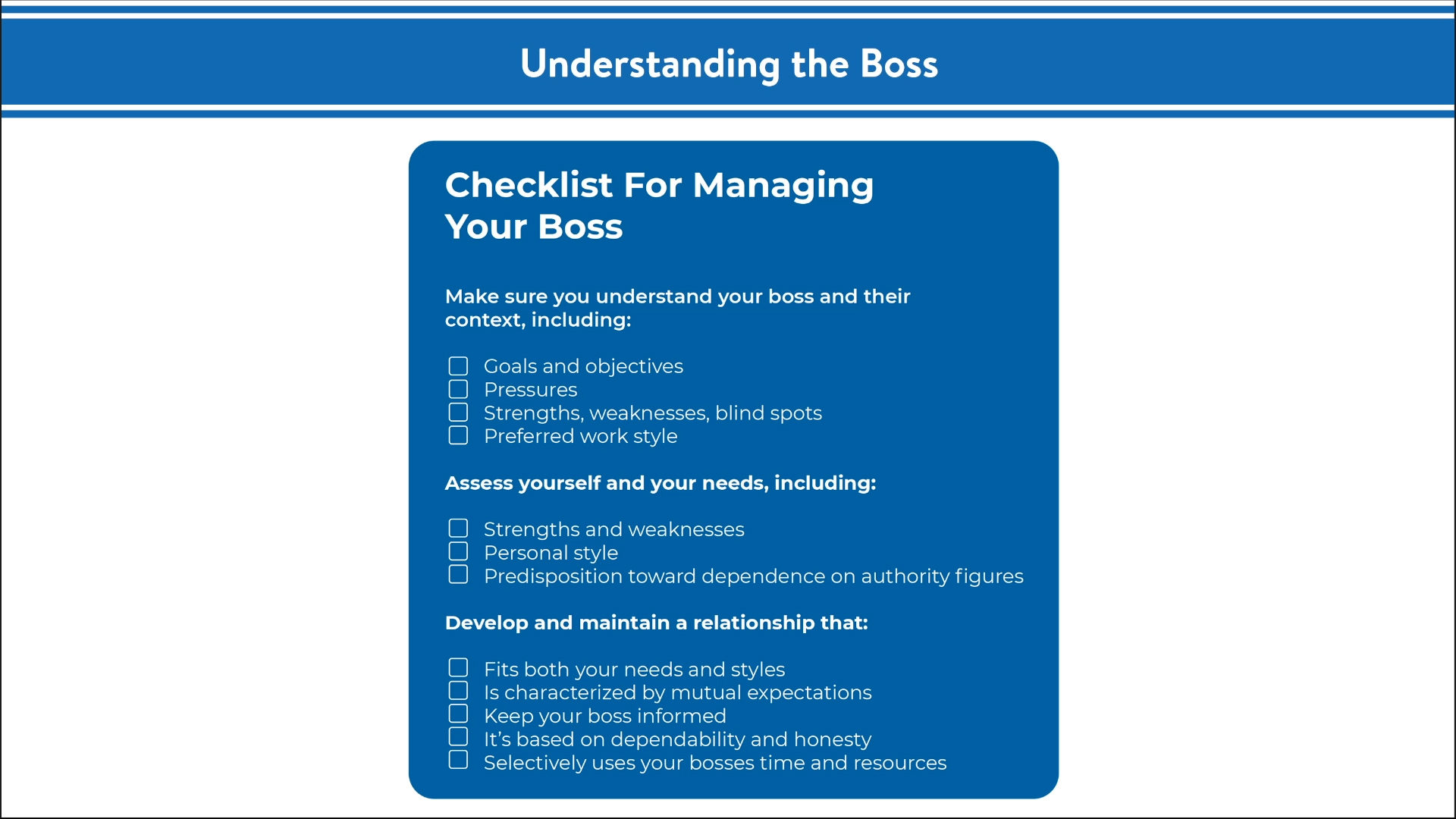 The Art of Managing Your Manager - HR Course - Image 3