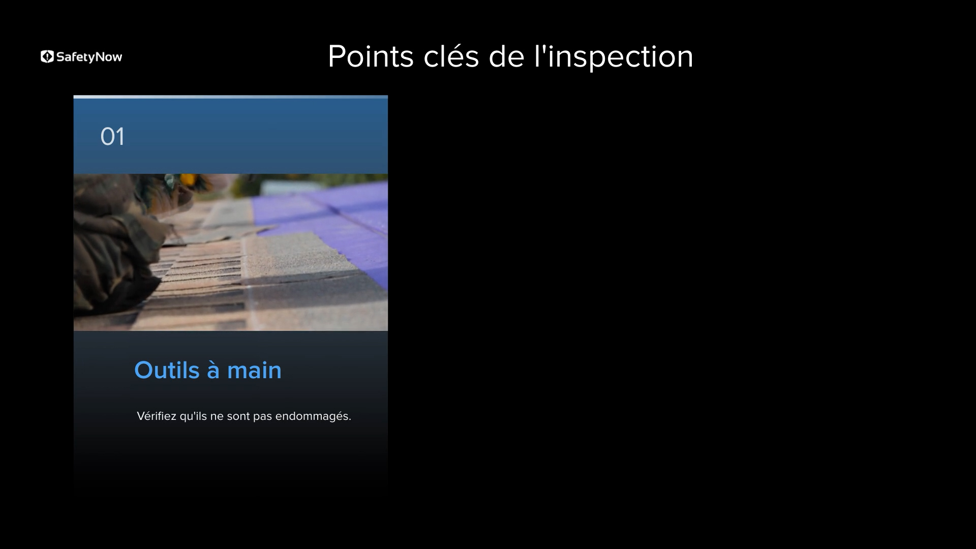 Tools & Equipment for Roofing – Inspection, Maintenance & Operation - Refresher - French - Image 4