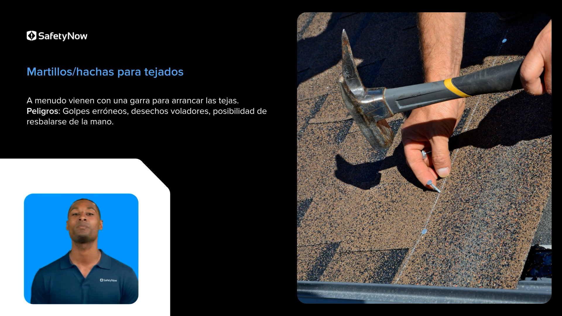 Tool and Equipment Safety for Roofers - Spanish - Image 3