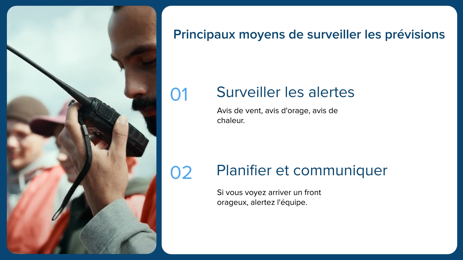 Weather Hazards for Roofers – Monitoring Forecasts - Refresher - French - Image 4