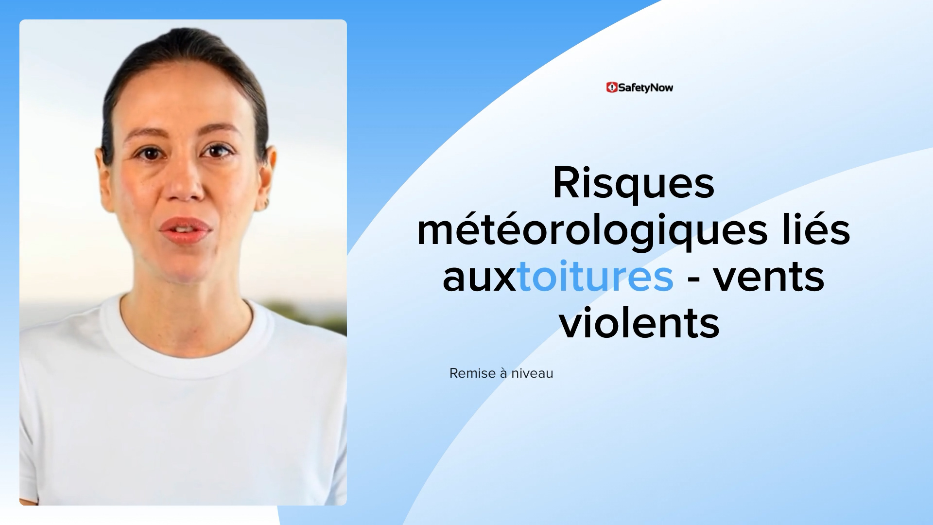 Weather Hazards for Roofers – High Winds - Refresher - French - Image 3