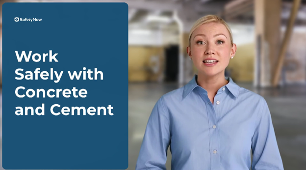 Working Safely with Concrete and Cement - Video
