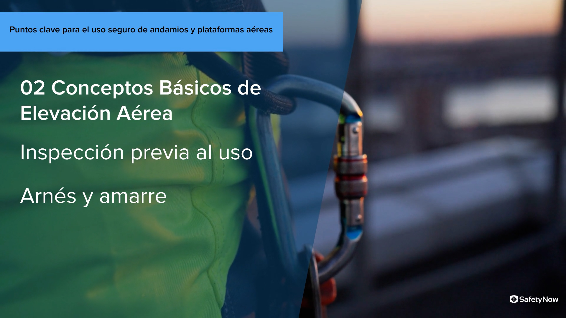 Working at Heights for Roofers – Scaffolds & Aerial Lifts - Refresher - Spanish - Image 3