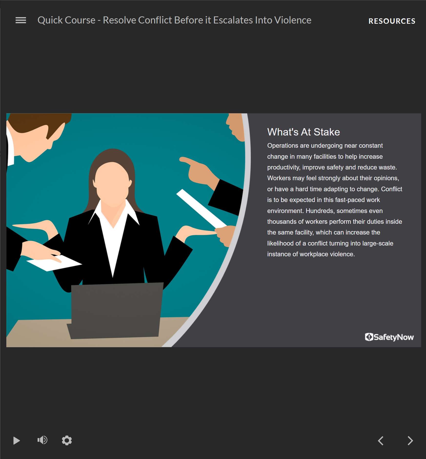 Resolve Conflict Before it Escalates Into Violence - Quick Course - Image 2