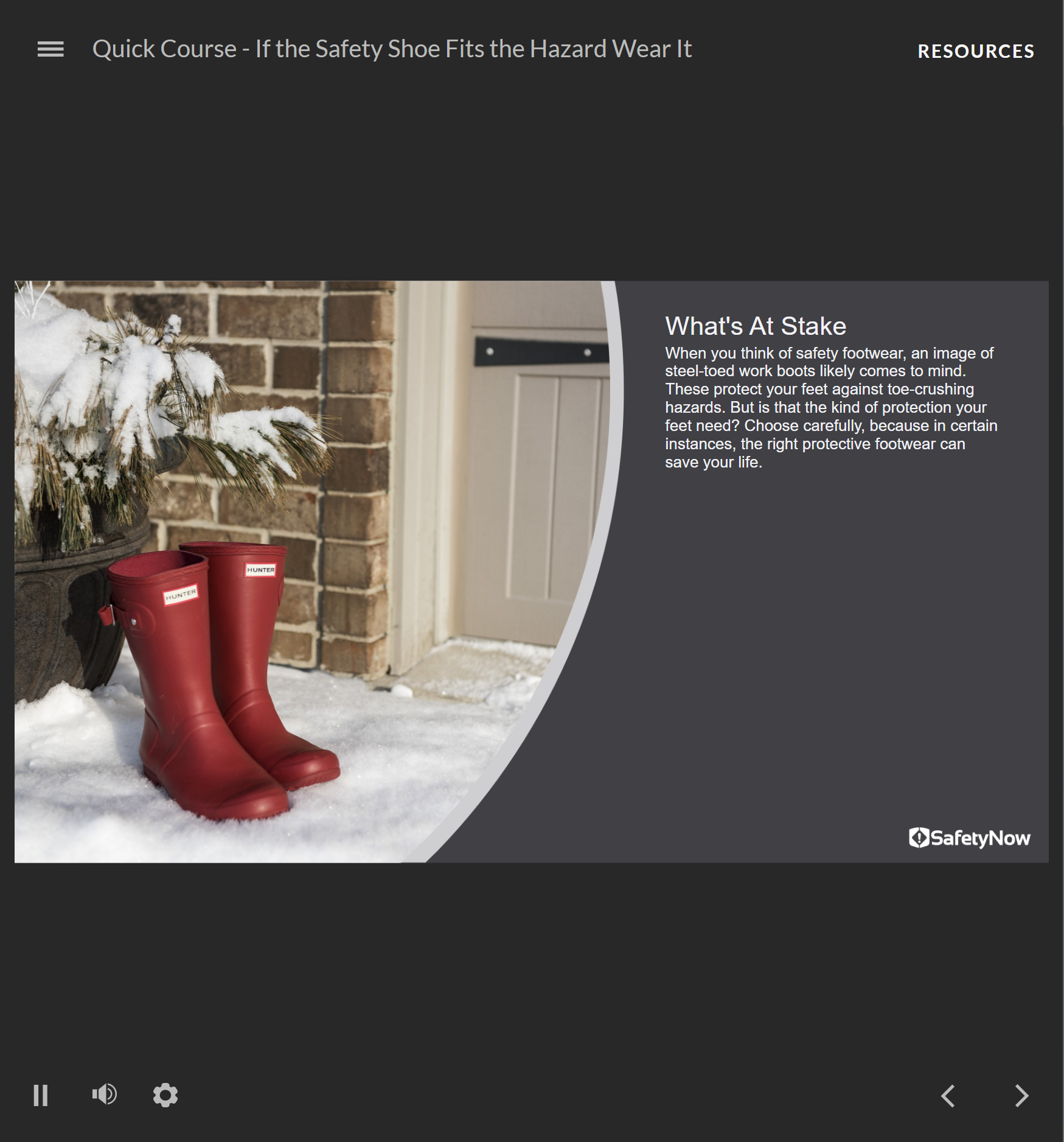 If the Safety Shoe Fits the Hazard Wear It - Quick Course - Image 2