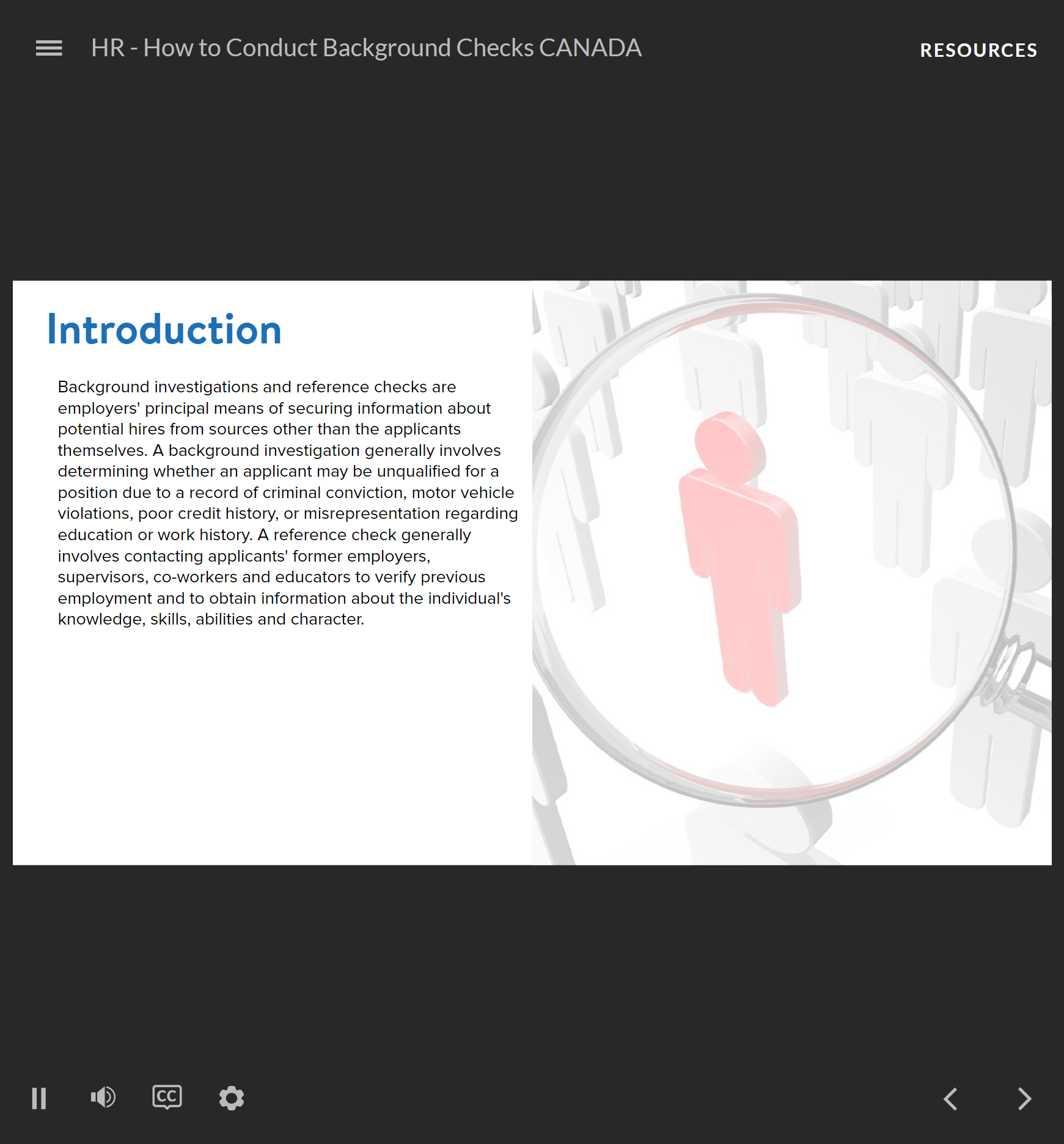 How to Conduct Background Checks CANADA - HR Course - Image 2