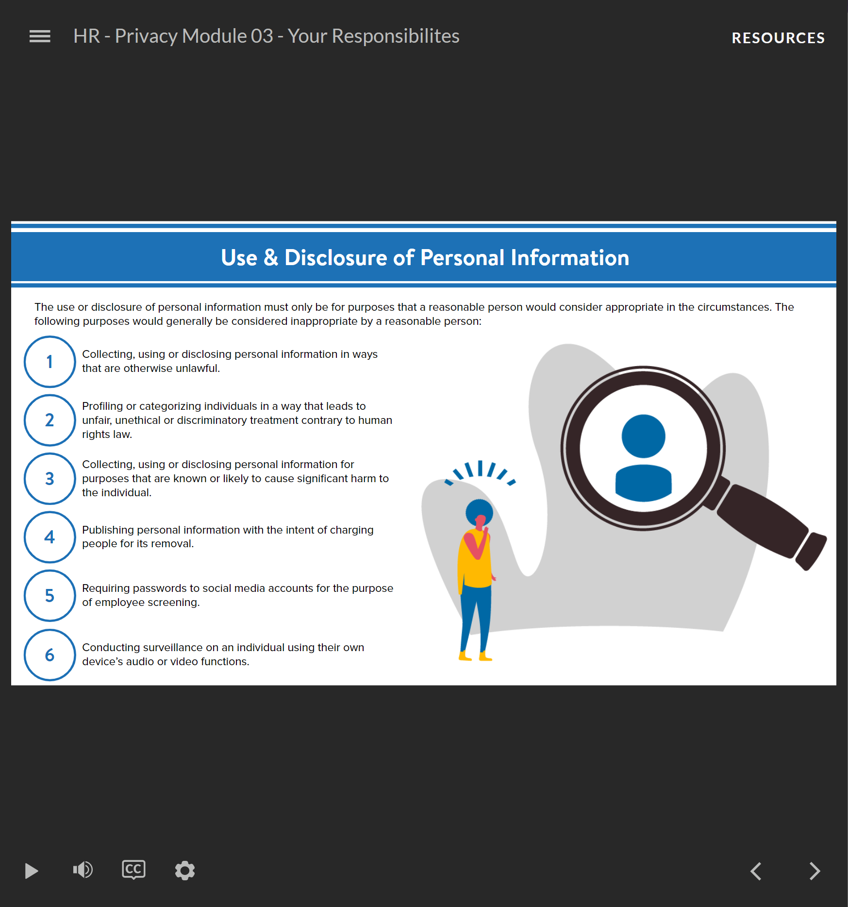 Privacy Part 03 - Your Responsibilities HR Course - Image 2