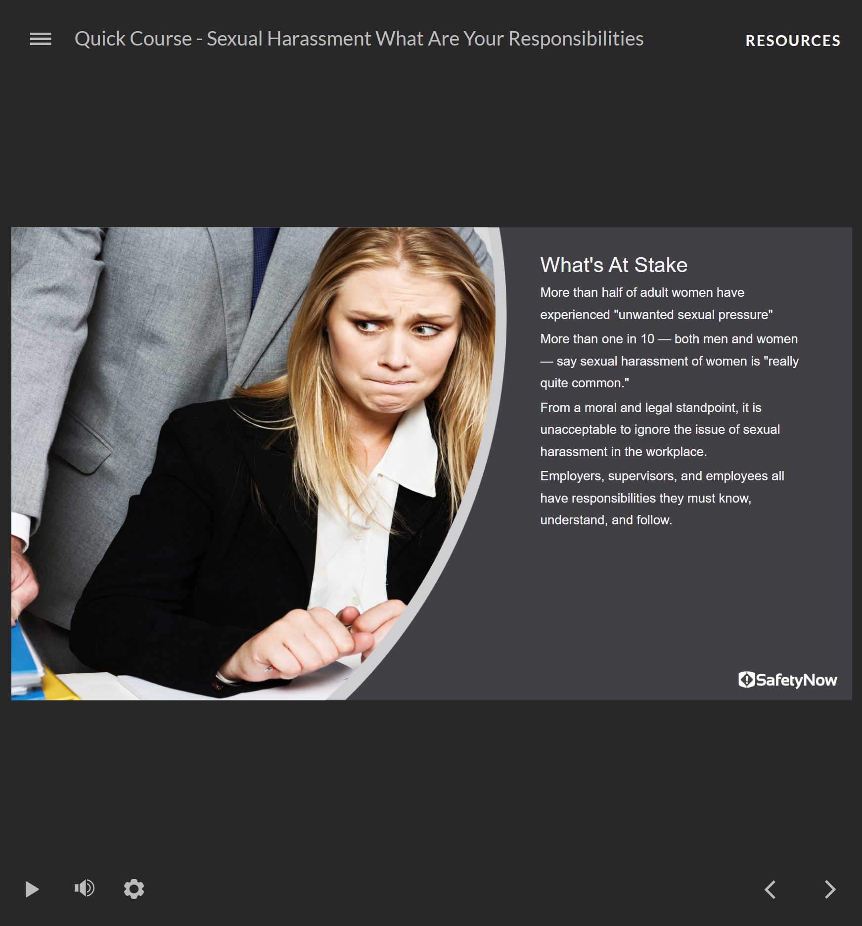 Sexual Harassment: What Are Your Responsibilities - Quick Course - Image 2